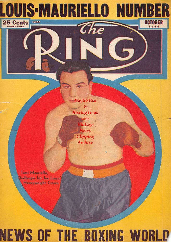 Boxing News Clipping #533 - Tami Mauriello