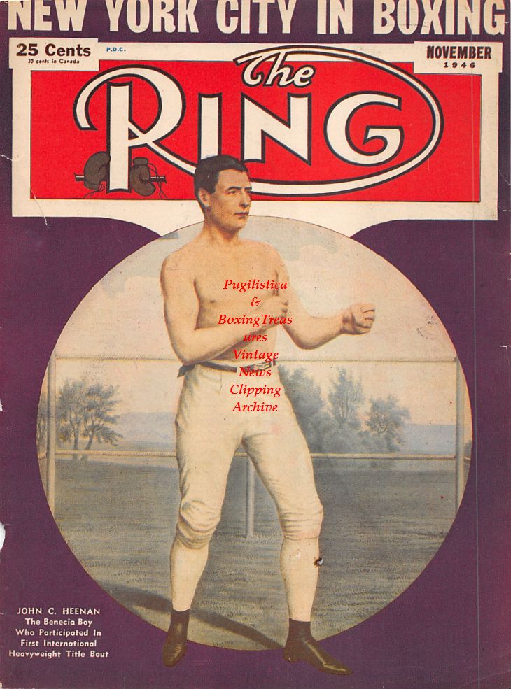 Boxing News Clipping #544 - John C. Heenan