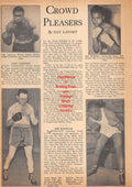 Boxing News Clipping #546 - Cliff Anderson, Bob McQuillar, Corky Davis, Eddie Prince, Ben Skelton, Joey Dolan, Joey Albina, Bobby Seamon