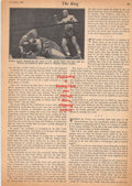 Boxing News Clipping #549 - Tommy Gomez vs. Jersey Joe Walcott, Lee Savold vs. Elmer Ray