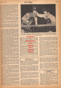Boxing News Clipping #559  - Marcel Cerdan vs. Georgie Abrams