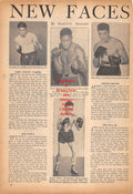 Boxing News Clipping #572 - Lee Sala Jr., Leon Gabriel, Dino Bleta, Johnny Miller