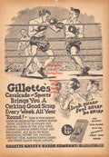 Boxing News Clipping #578 - Gillette, Don Dunphy, Bill Corum, Gene Tunney