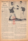 Boxing News Clipping #590 - Les Darcy, Buck Crouse, Armando Puenti Pi, Wilfredo Miro, Kid Coullimber, Kid Gavilan, Black Pico