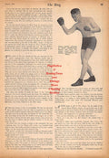 Boxing News Clipping #591 - Jimmy Clabby