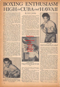 Boxing News Clipping #605 - Dado Marino, Andy Kim, Walter Pua Kahookele