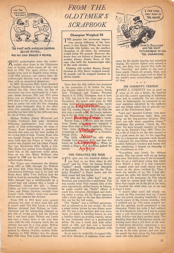Boxing News Clipping #605 - Dado Marino, Andy Kim, Walter Pua Kahookele
