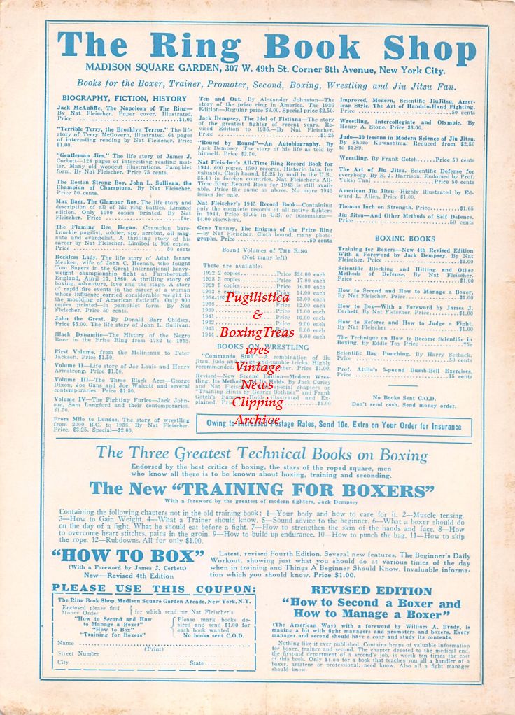 Boxing News Clipping #620 - Ike Williams