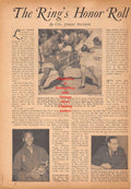 Boxing News Clipping #626 - Cozy Storace, Patricia LaBeau, Vernon Escoe, Gerald Fitzgerald, Marine 2nd Division Tournament Champions