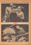 Boxing News Clipping #634 - Fritzie Zivic vs. Cecil Hudson, Phil Terranova vs. Miguel Acevedo, Jimmy McDonough, Billy Walker, Stanley Miller