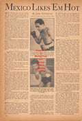 Boxing News Clipping #642 - Baby Gonzalez, Pedro Ortega, Paul Boesch, Ed White, Gino Garibaldi, Sandor Szabo, Frank Valois