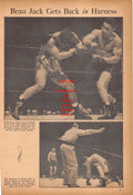 Boxing News Clipping #645 - Beau Jack vs. Willie Joyce and Morris Reif,