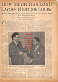 Boxing News Clipping #649 - Joe Louis, Billy Conn, Max Baer, Jack Dempsey