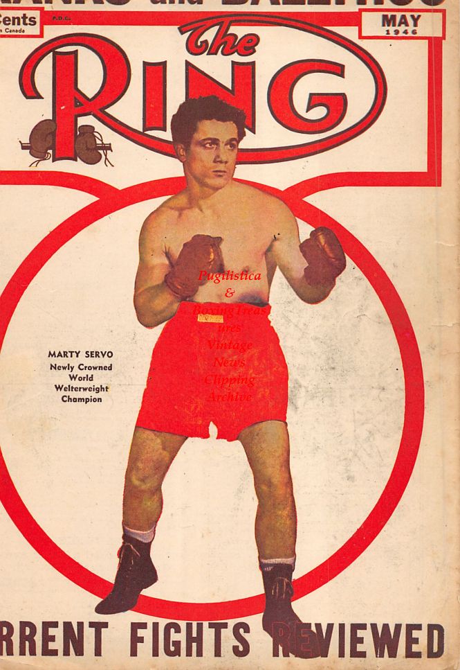 Boxing News Clipping #659 - Marty Servo