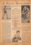 Boxing News Clipping #661 - Tommy Gomez, Ed Barnett, Sugar Ray Delgado, Ramey McKnight, Bill Parson, Johnny Taylor