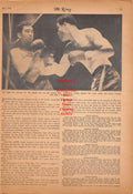 Boxing News Clipping #663 - Joe Louis vs. Max Schmeling II