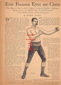 Boxing News Clipping #677 - Peter Maher, George Nicholson, Joe Louis