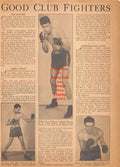 Boxing News Clipping #679 - Jack Allen, Bobby Garcia, Bob Boucher, Rocky Graziano vs. Marty Servo