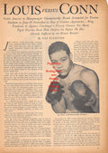 Boxing News Clipping #684 - Joe Louis, Billy Conn