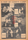 Boxing News Clipping #687 - Billy Conn, Tommy Farr, Johnny Ray, Tony Tomacci