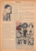 Boxing News Clipping #690 - Joe Louis, Jack Johnson, John L. Sullivan, James Jeffries, Jim Braddock and others