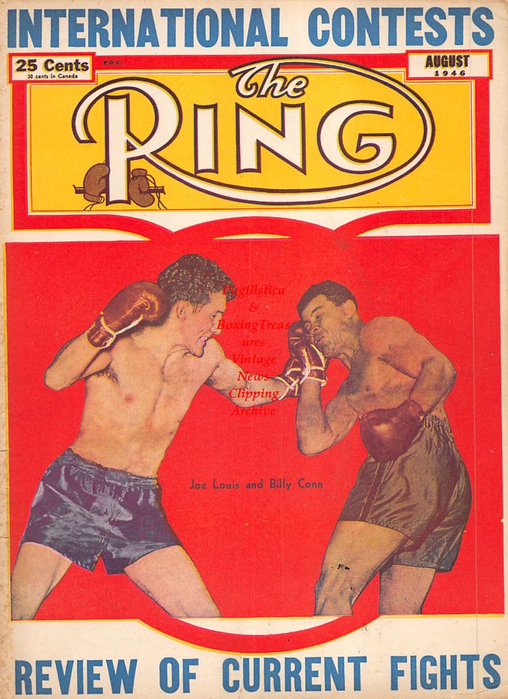 Boxing News Clipping #698 - Joe Louis vs. Billy Conn