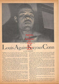 Boxing News Clipping #699 - Joe Louis, Joe Louis vs. Tommy Farr and Billy Conn