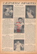 Boxing News Clipping #707 - Nick Moreno, Nolan Sharp, Nick Diaz, Baby Gonzales, Bruce Woodcock vs. Tami Mauriello