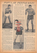 Boxing News Clipping #708 - Kid Dinamita, Sammy Secreet, Freddie Dawson, Gus Lesnevich