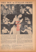 Boxing News Clipping #727 - Eddie Luberski, Santiago L Quintana, Andrew J. Licari, Thomas K. Van Zandt, Harvey T. Anderson, John O'Boyle, Joe Kalick