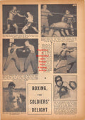 Boxing News Clipping #74 - Jimmy McDaniels, Don Sauer, Billy Verdon, Albert J. Larkins, Elmer J. Himkle, Harvey Miller, James Burnett, John Zarveleski, Aaron Perry and Others