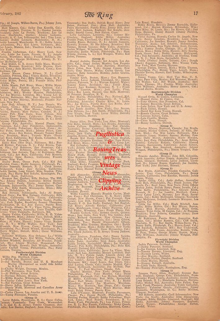 Boxing News Clipping #745 - George "Baby Dutch" Culbertson