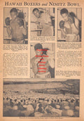 Boxing News Clipping #747 - Alex Childs, Al Johnson, Buck Garrett, James Moten, Nimitz Bowl Hawaii