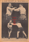 Boxing News Clipping #749 - Lee Oma vs. Tami Mauriello II