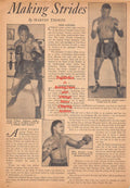 Boxing News Clipping #753 - Archie Wilmer, Mike Acevedo, Charley Riley, Monte Attell, Abe Attell