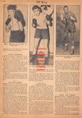 Boxing News Clipping #756 - Harry Allbritton, Earl Lister, Piggie Netos, Greenville Army Air Base Team, Edwin Lampner, Johnny Miller, Frank LaComba
