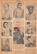 Boxing News Clipping #757 - Edward Podles, Bill Kingsland, H.H. Wilkins, Vince Padilla, Murray Cain, Ernie Schexnayder, Chuck Taylor, John Zarosik, Russ Hacker, Joe Frischerz, Floyd Verner