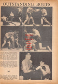 Boxing News Clipping #763 - Phil Terranova vs. Charley Caby Lewis, Billy Grant vs. Freddie Schott, Jimmy Doyle vs. Frankie Terry, Vince Pimpinelli vs. Fernando Menichelli, Pete Montesi