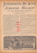 Boxing News Clipping #770 - Jack Johnson vs. Tommy Burns, WWII Military Boxing in South Pacific