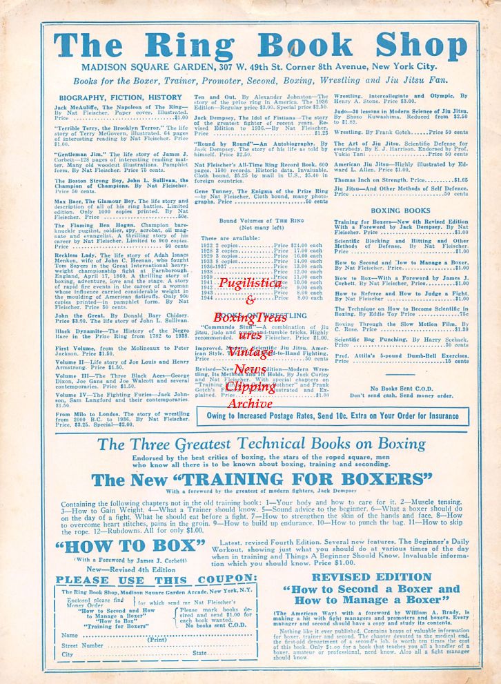 Boxing News Clipping #775 - Jimmy Doyle