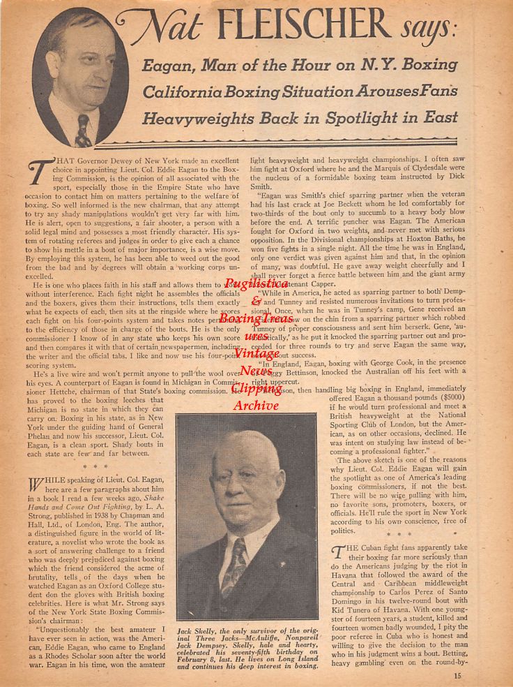 Boxing News Clipping #782 - Jack Skelly, Humberto Zavala vs. Danny Bartfield
