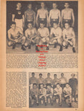 Boxing News Clipping #785 - WWII Naval Boxing Teams, Jack Dempsey, Irwin Weinberg, Leonard M. Hor, Ray Holst, Edward Carroll, Charles Tomac, Irish Ferrigan, Angel Chavez, Joe Bledsoe, Charles Whitehouse, Max Heyde and more
