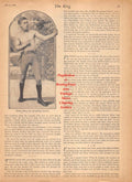 Boxing News Clipping #804 - Jimmy Barry, Jimmy Wilde