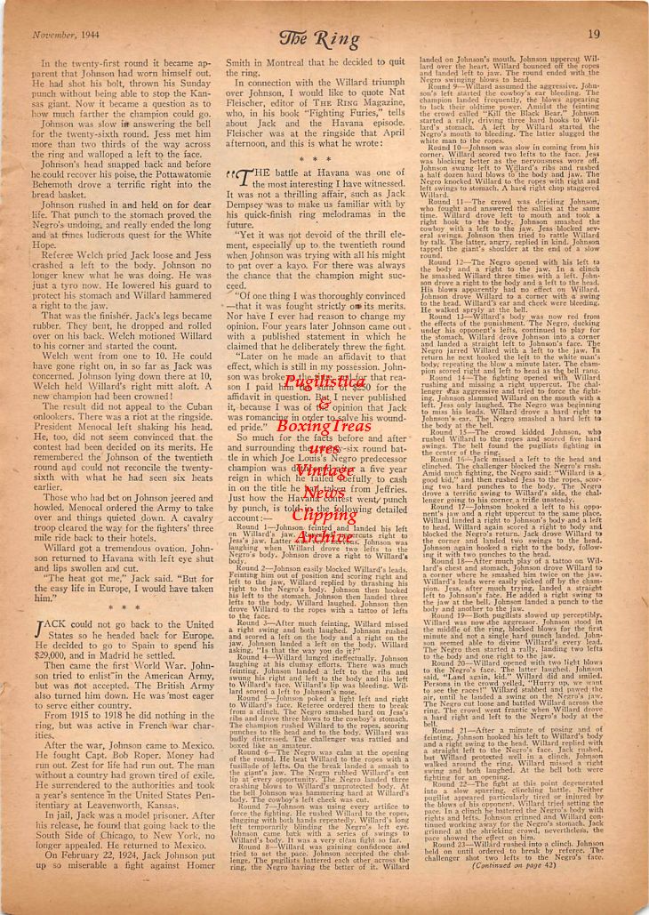 Boxing News Clipping #81 - Pete Ekonomos, Naval Station Boxing Team with O. Claxton, O. Martin, V. Giannini, H. Alpers, K. Alliand, H. Masters, A. Anderson, M.R. Laird, W. Doughty