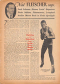 Boxing News Clipping #813 - Archie Moore, Rocky Graziano vs. Bummy Davis