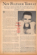 Boxing News Clipping #816 - Jackie Graves, Spider Armstrong