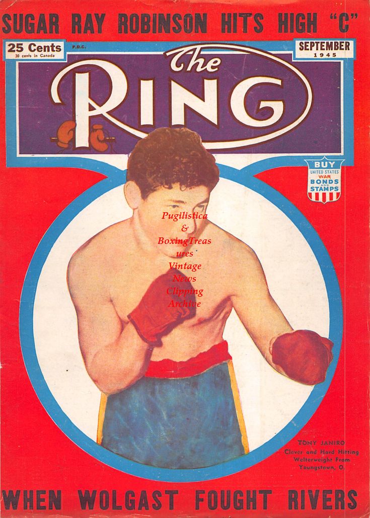 Boxing News Clipping #825 - Tony Janiro