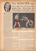 Boxing News Clipping #830 - John Thomas vs. Abel Cestac