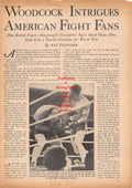 Boxing News Clipping #834 - Bruce Woodcock vs. Jack London