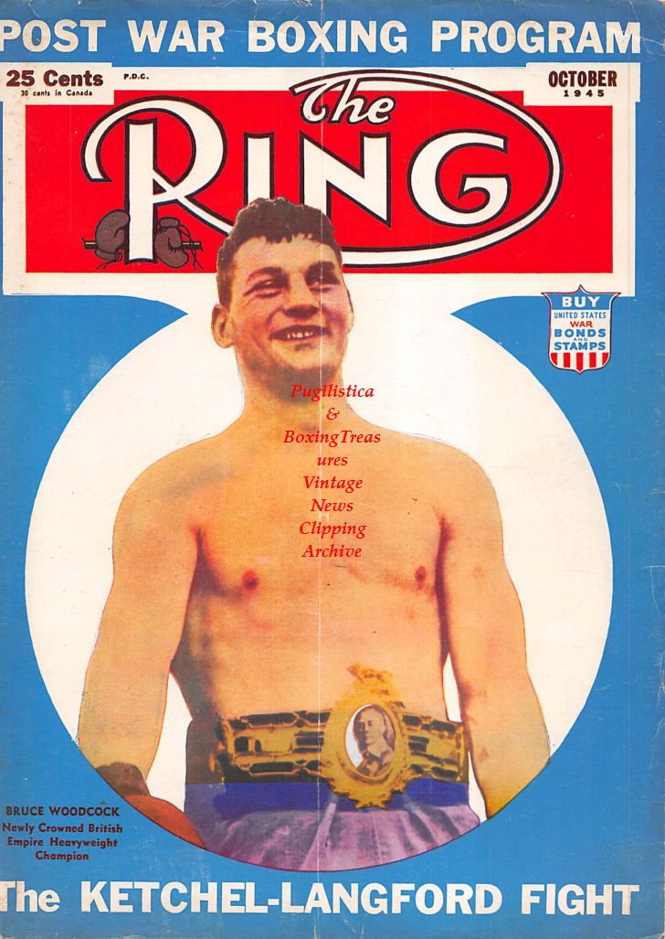 Boxing News Clipping #835 - Bruce Woodcock